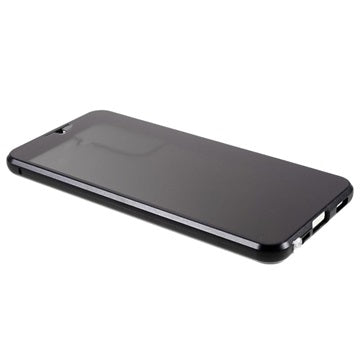 Privatliv Serie Samsung Galaxy S21 5G Magnetisk Cover - Sort