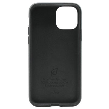 Puro Green Miljøvenligt iPhone 12 Mini Cover - Sort