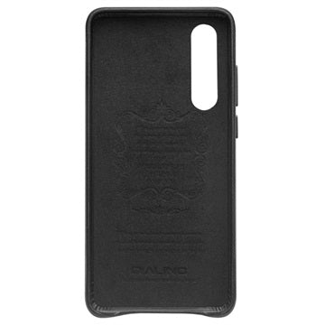 Qialino Premium Huawei P30 Læder Cover - Sort