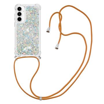 Samsung Galaxy A35 Quicksand Series TPU Cover - Sølv