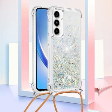 Samsung Galaxy A35 Quicksand Series TPU Cover - Sølv
