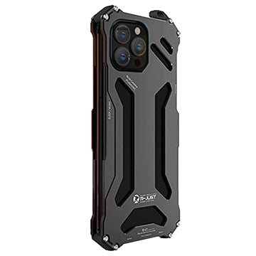 R-Just RJ-01 iPhone 14 Pro Stødabsorberende Cover - Sort