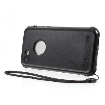 iPhone 7/8/SE (2020)/SE (2022) Redpepper IP68 Vandtæt Cover - Sort / Klar