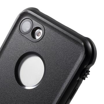 iPhone 7/8/SE (2020)/SE (2022) Redpepper IP68 Vandtæt Cover - Sort / Klar