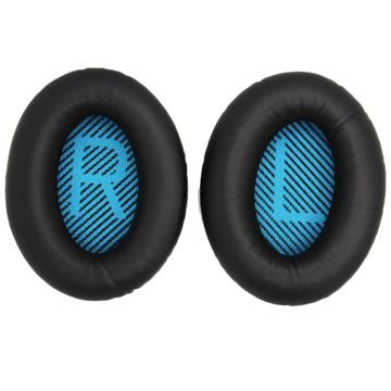 Erstatningsørepuder till Bose QuietComfort 35/25/15 - Blå / Sort