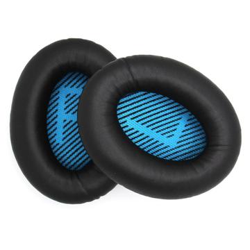 Erstatningsørepuder till Bose QuietComfort 35/25/15 - Blå / Sort