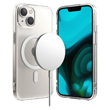 Ringke Fusion Magnetic iPhone 14 Plus Hybrid Cover - Klar