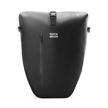 Rockbros AS-166 20l vandtæt bagagepose til cykel med skulderrem - sort