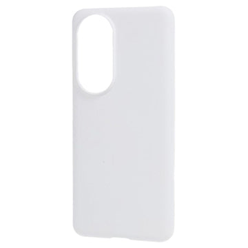 Honor 90 Gummibelagt Plastik Cover - Hvid