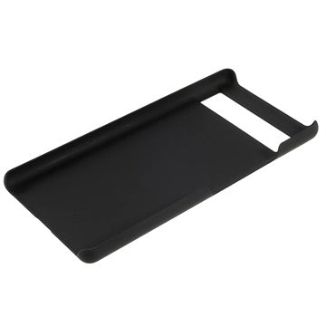 Google Pixel 6a Gummibelagt Plastik Cover - Sort