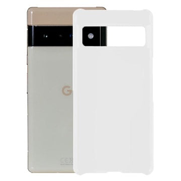 Google Pixel 7 Gummibelagt Plastik Cover - Hvid