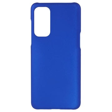 OnePlus Nord 2 5G Gummibelagt Plastik Cover - Blå