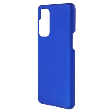 OnePlus Nord 2 5G Gummibelagt Plastik Cover - Blå