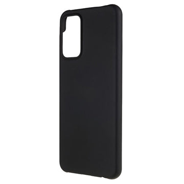 Samsung Galaxy A23 Gummibelagt Plastik Cover - Sort