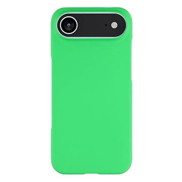 iPhone Air Gummibelagt Plastik Cover - Grøn