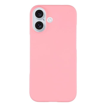 iPhone 17 Gummibelagt Plastik Cover - Pink