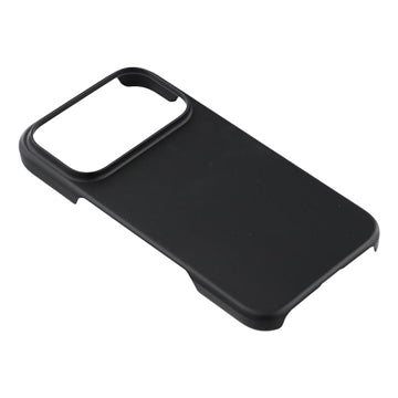 iPhone 17 Pro Gummibelagt Plastik Cover - Sort