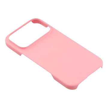 iPhone 17 Pro Max Gummibelagt Plastik Cover - Pink