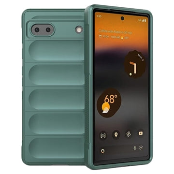 Rugged Series Google Pixel 6a TPU Cover - Grøn