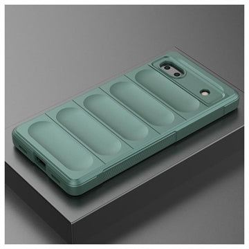 Rugged Series Google Pixel 6a TPU Cover - Grøn