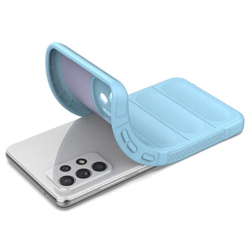 Rugged Series Samsung Galaxy A52 5G, Galaxy A52s TPU Cover - Babyblå