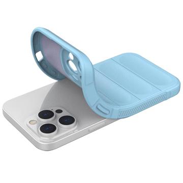 Rugged Series iPhone 14 Pro Max TPU Cover - Babyblå
