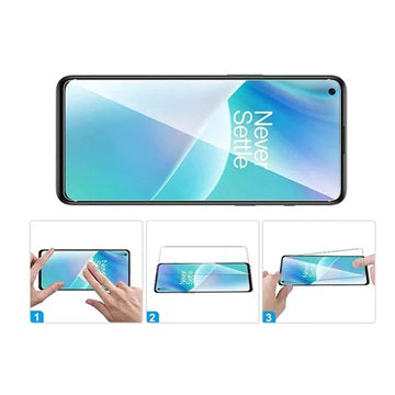 Saii 2.5D Premium OnePlus Nord 2T Hærdet Glas - 9H - 2 Pcs.