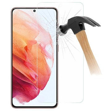 Saii 2-i-1 Samsung Galaxy S22 5G TPU Cover & Skærmbeskyttelse Hærdet Glas