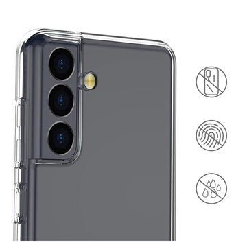 Saii 2-i-1 Samsung Galaxy S22+ 5G TPU Cover & Glas Skærmbeskyttelse