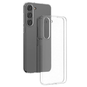 Saii 2-i-1 Samsung Galaxy S23+ 5G TPU Cover & Hærdet Glas Skærmbeskytter