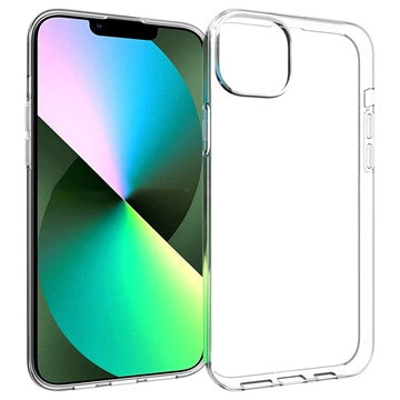 Saii 2-i-1 iPhone 14 Plus TPU Cover & Hærdet Glas