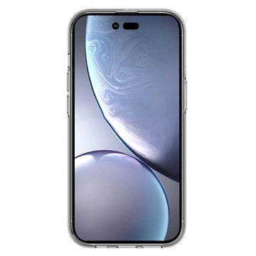 Saii 2-i-1 iPhone 14 Pro TPU Cover & Skærmbeskyttelse Hærdet Glas