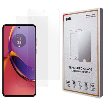Motorola Moto G84 Saii 3D Premium Skærmbeskyttelse Hærdet Glas - 9H - 2 Stk.