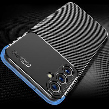 Samsung Galaxy A05s Beetle Karbonfiber TPU Cover - Sort