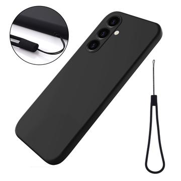 Samsung Galaxy A05s Liquid Silicone Cover - Sort