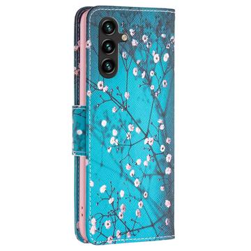 Samsung Galaxy A05s Wonder Series Pung - Hvid Blomster