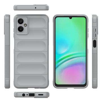 Samsung Galaxy A06 5G Rugged TPU Cover - Lysegrå