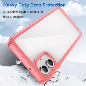 Samsung Galaxy A06 Anti-Shock Hybrid Cover - Rød