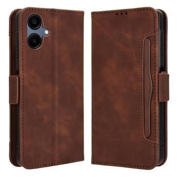 Samsung Galaxy A06 Pung Cover med Kortholder - Brun