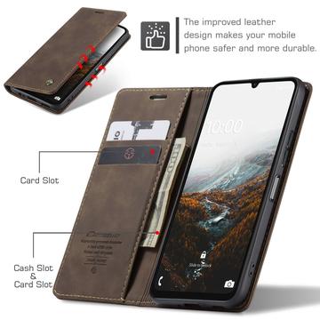 Samsung Galaxy A06 Caseme 013 Series Pung - Kaffe