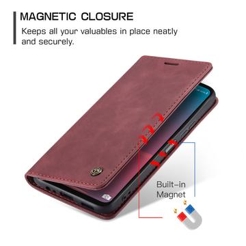 Samsung Galaxy A06 Caseme 013 Series Pung - Vinrød