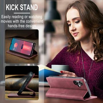 Samsung Galaxy A06 Caseme 013 Series Pung - Vinrød