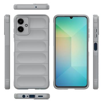 Samsung Galaxy A06 Rugged TPU Cover - Lysegrå