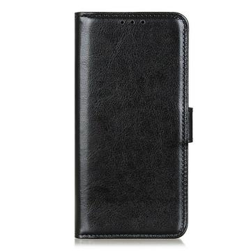 Samsung Galaxy A06/A07 4G/5G Pung Etui med Stativ - sort