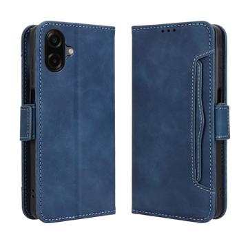 Samsung Galaxy A07 4G Kortholder Pung Etui - Blå