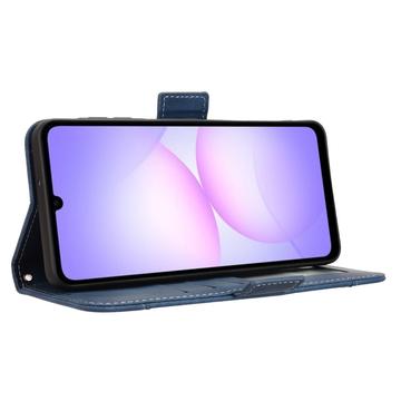 Samsung Galaxy A07 4G Kortholder Pung Etui - Blå