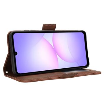 Samsung Galaxy A07 4G Kortholder Pung Etui - Brun