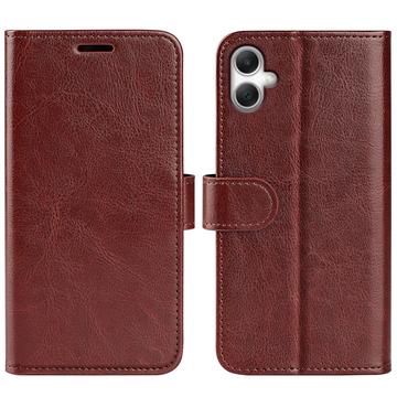 Samsung Galaxy A07 4G Pung Etui med Stativ - Brun