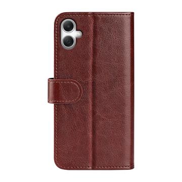 Samsung Galaxy A07 4G Pung Etui med Stativ - Brun