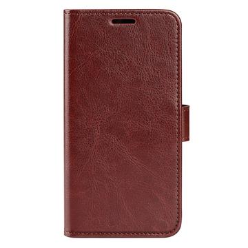 Samsung Galaxy A13 Pung Taske med Magnetisk Lukning - Brun